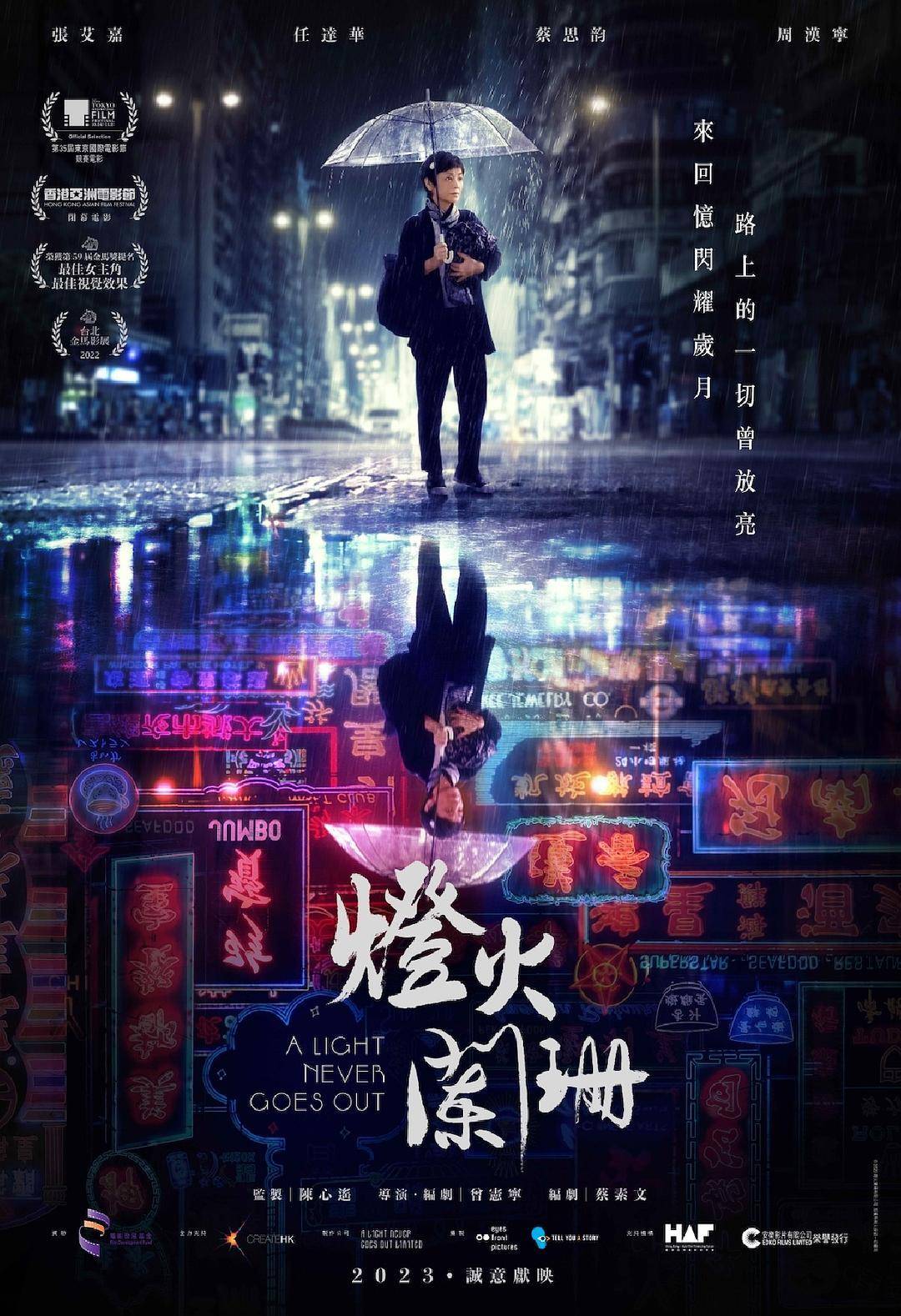电影《灯火阑珊》代表中国香港角逐奥斯卡 张艾嘉凭此片夺得金马奖影后