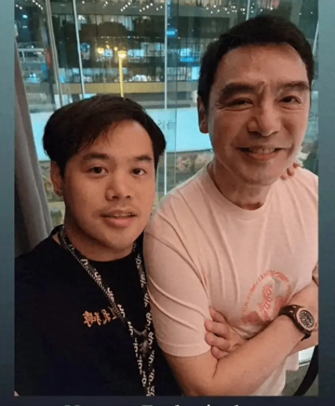 钟镇涛与章小蕙34岁儿子照片疯传！被嘲普男当CEO与女友频秀恩爱