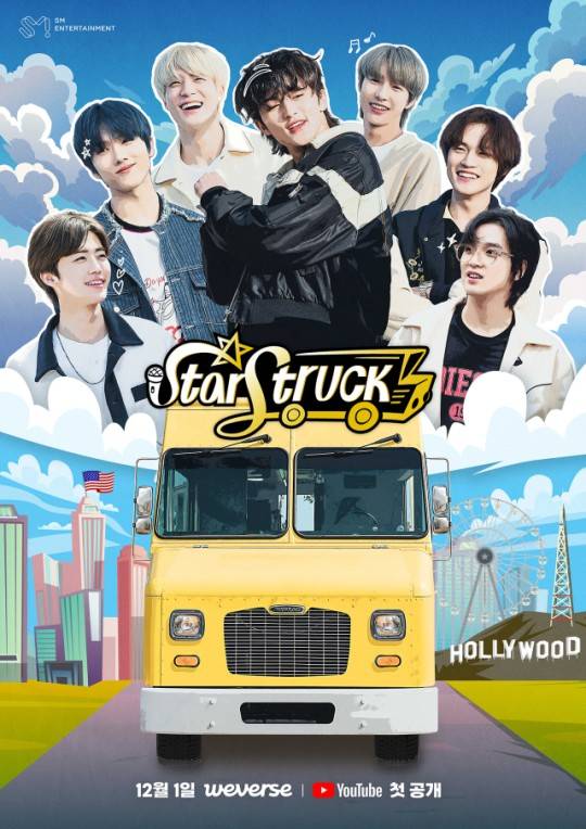 NCT DREAM将推出真人秀《STARSTRUCK》 将从12月1日通过weverse发布