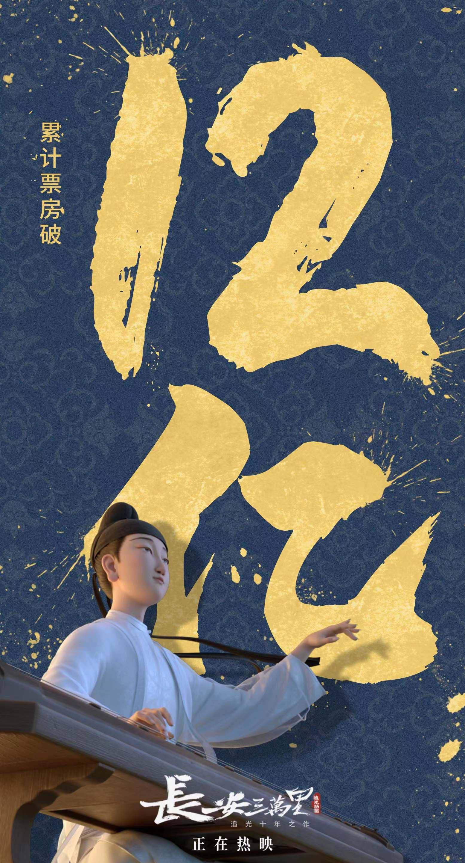 《长安三万里》累计票房破12亿 成功探索出新路径
